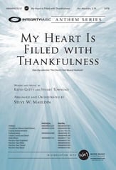 My Heart Is Filled with Thankfulness SATB choral sheet music cover